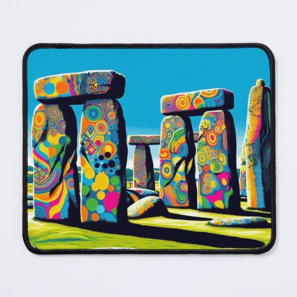 Item preview, Colorful Stonehenge Monuments designed and sold by Dogandesighn.