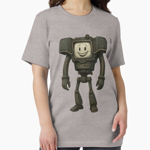 Item preview, Camiseta esencial "Yes Man", pegatina "Yes Man" de bajo consumo designed and sold by momenta.