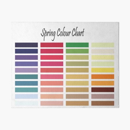Item preview, Spring color swatch Color Me Beautiful Seasonal Color Palette designed and sold by Divine Ease.