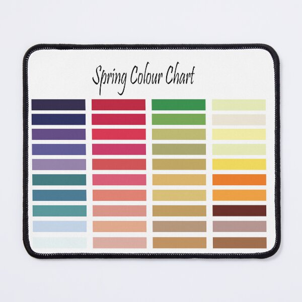 Item preview, Spring color swatch Color Me Beautiful Seasonal Color Palette designed and sold by Divine Ease.