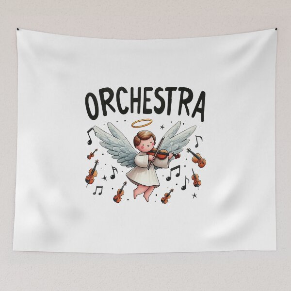 Item preview, Orquesta de ángeles designed and sold by yunamaliskova.