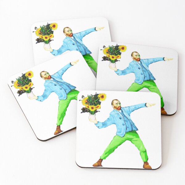 Item preview, Van Gogh Flower Power - Art History Remix designed and sold by Colorful-Garden.