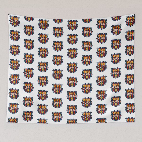 Item preview, FC Barcelona Visca Barca Badge designed and sold by abihooper.