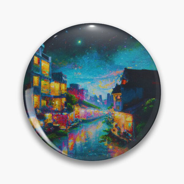 Item preview, The Starry Night of waterside ancient town designed and sold by MerryCrown.