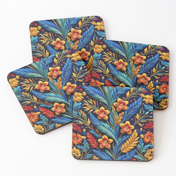 Item preview, Cross embroidery, Leaves, flowers, ears, 3D effect, bright colors designed and sold by PrintGood.