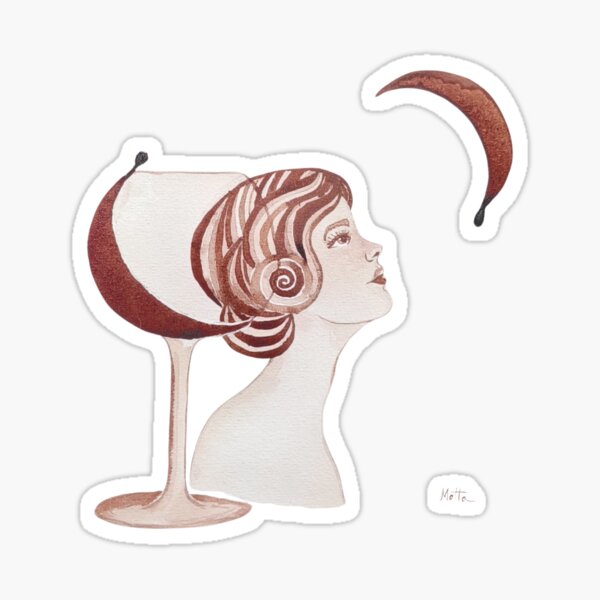 Item preview, Oeno-Astrology: Virgo in Wine 2 designed and sold by vinsurtoile.