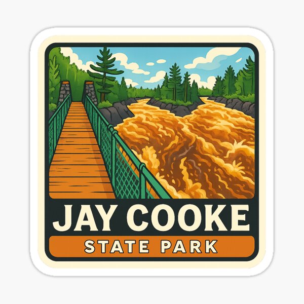 Item preview, Jay Cooke State Park - Swinging Bridge designed and sold by gorff.