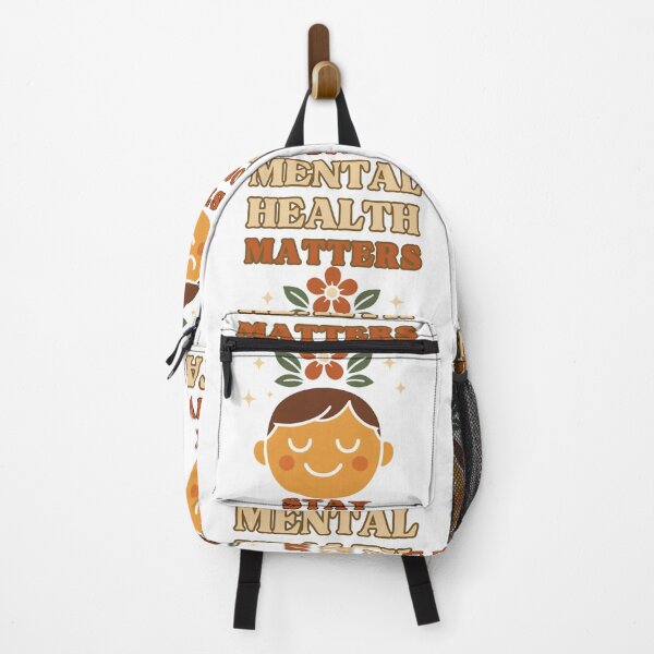 Item preview, Mental Health Matters | Stay Positive Retro Self-Care Design | Uplifting Wellness Art designed and sold by ahmedouazza.