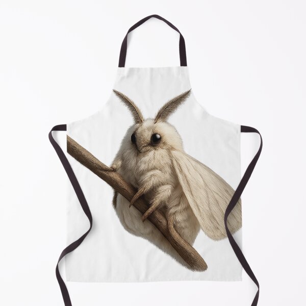 Item preview, Fluffy Forest Spirit – Poodle Moth on a Twig designed and sold by cottoncode.