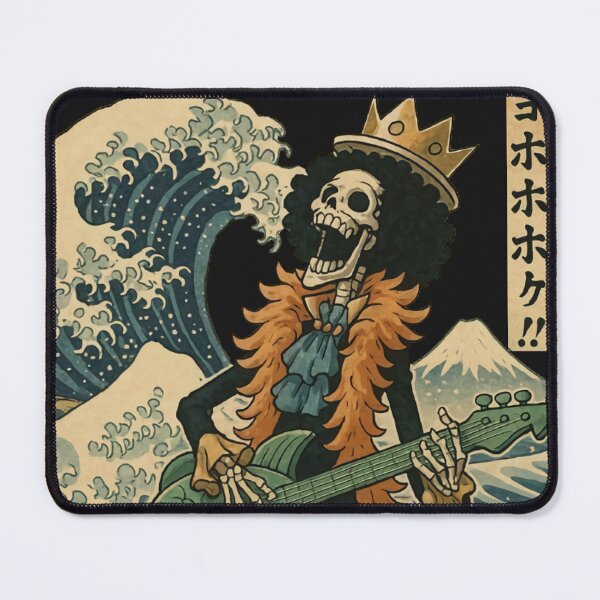 Item preview, Soulful Skeleton King with Guitar - Fun Cartoon Art designed and sold by Wearablestore.