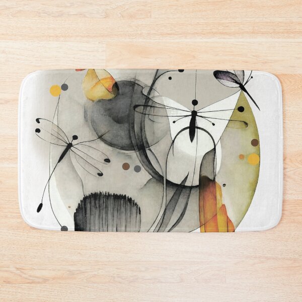 Item preview, abstraction. Minimalist art. Geometry. forest. Bright multi-colored leaves. Fruit. Bright birds. designed and sold by MagelliShop.