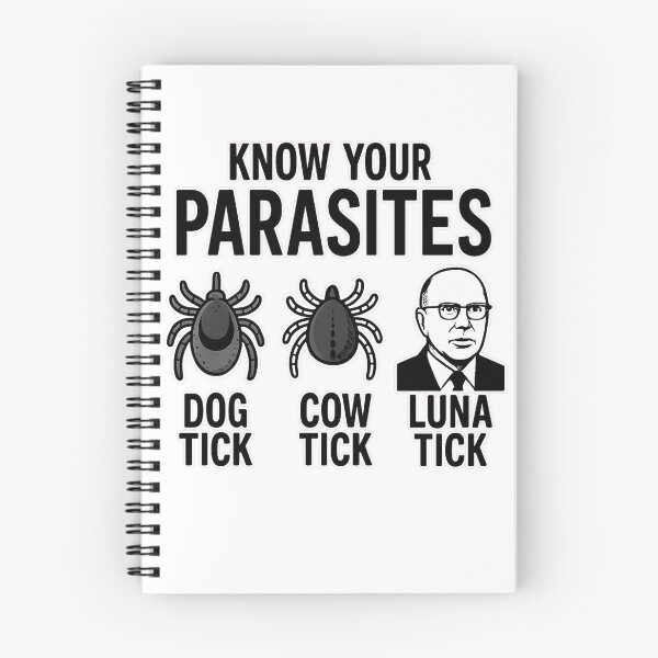 Item preview, Know Your Parasites  - Political Humour Dutton designed and sold by NettiMagg.