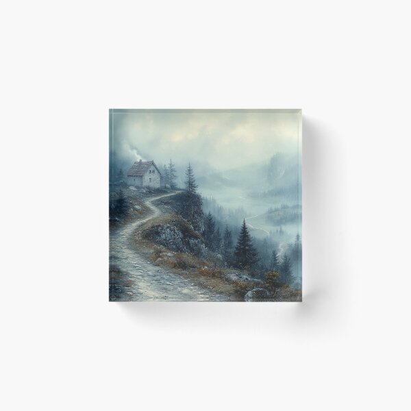 Item preview, Path in the mountains, painting style designed and sold by ArtNames.