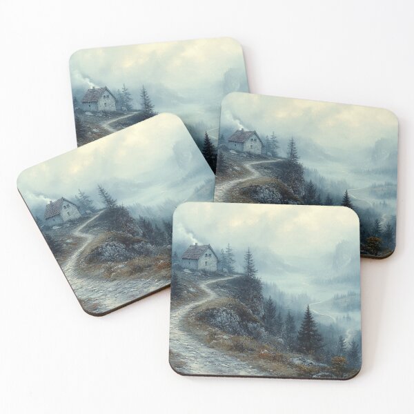 Item preview, Path in the mountains, painting style designed and sold by ArtNames.