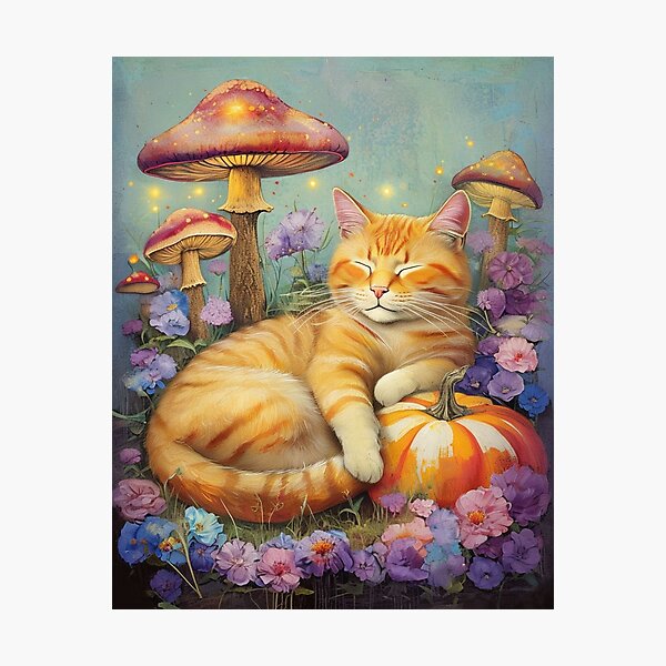 Item preview, Orange cat designed and sold by Filotecnia.