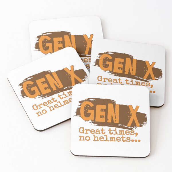 Item preview, Gen X: Great times no helmets designed and sold by ThePioneerWay.