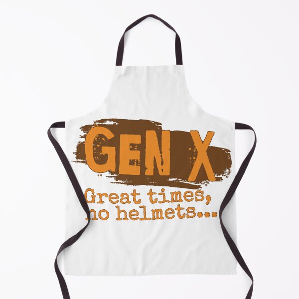 Item preview, Gen X: Great times no helmets designed and sold by ThePioneerWay.