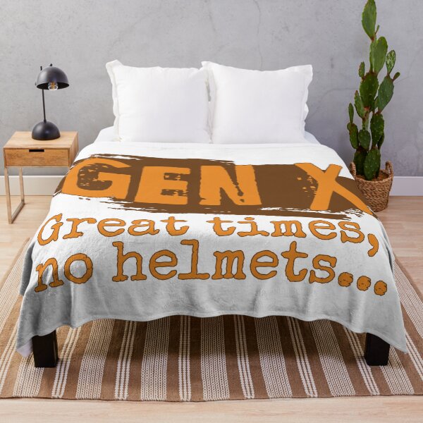 Item preview, Gen X: Great times no helmets designed and sold by ThePioneerWay.
