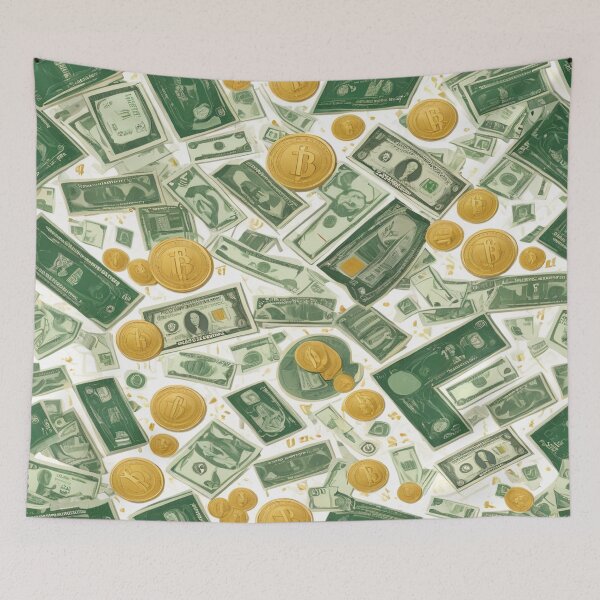 Item preview, Money Mosaic designed and sold by Zheap14.