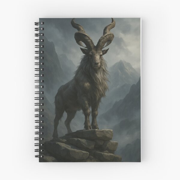Item preview, Markhor – The Guardian of the Mountain designed and sold by cottoncode.