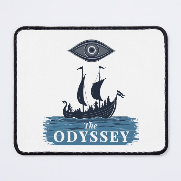 Item preview, The Odyssey Boat Illustration Art designed and sold by DigiSudu.