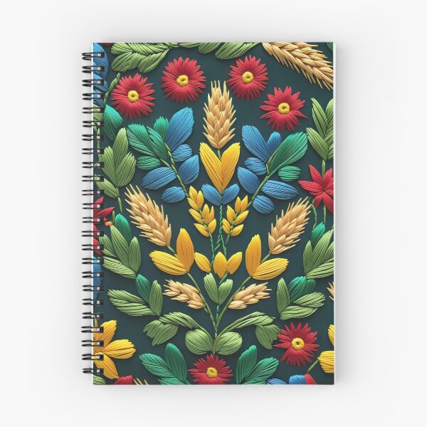 Item preview, Ukrainian embroidery pattern, Leaves, flowers, ears designed and sold by PrintGood.