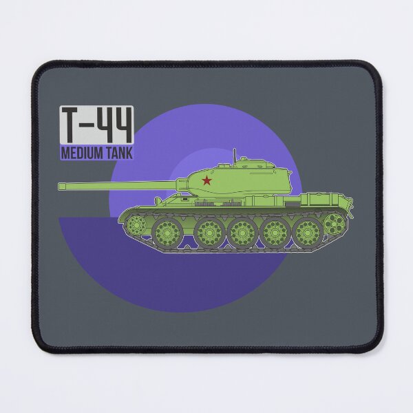 Item preview, T-44 Medium Tank Military Design, Soviet Green Tank, Purple Background designed and sold by FAawRay.