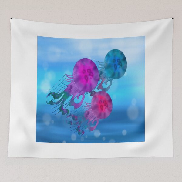 Item preview, Custer of jellyfish designed and sold by Sleekfox02356.