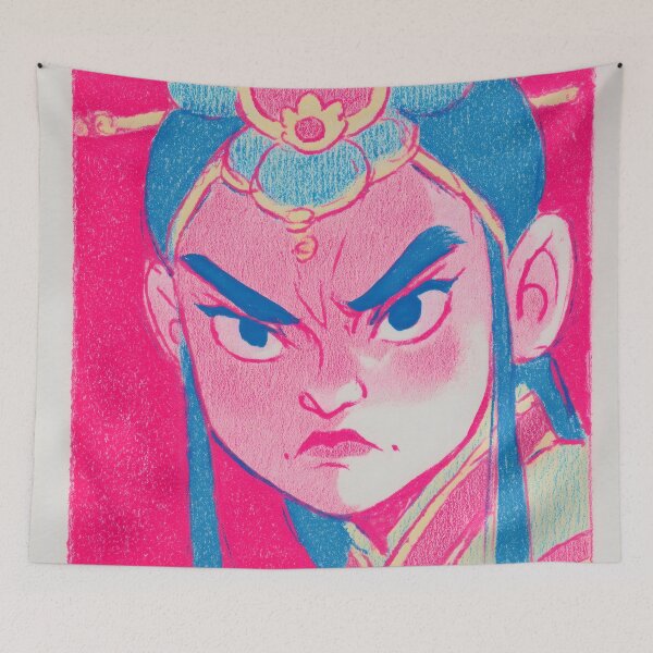 Item preview, Fierce cartoon Warrior designed and sold by Joeartzz.