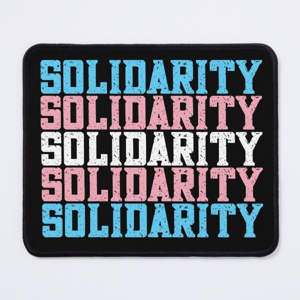 Item preview, Trans Solidarity designed and sold by RockFireMerch.
