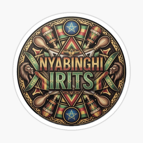 Aperçu de l'œuvre Mandala de l'Unité Nyabinghi créée et vendue par safary248.
