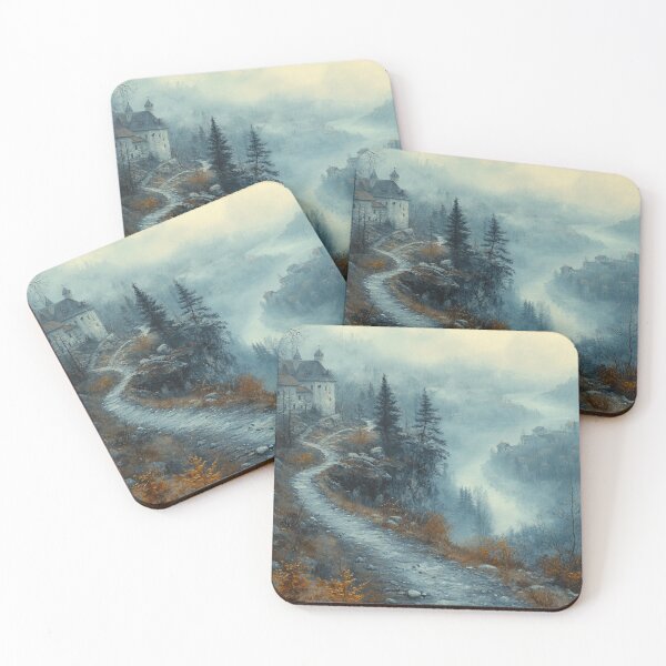 Item preview, Misty valley, painting style designed and sold by ArtNames.