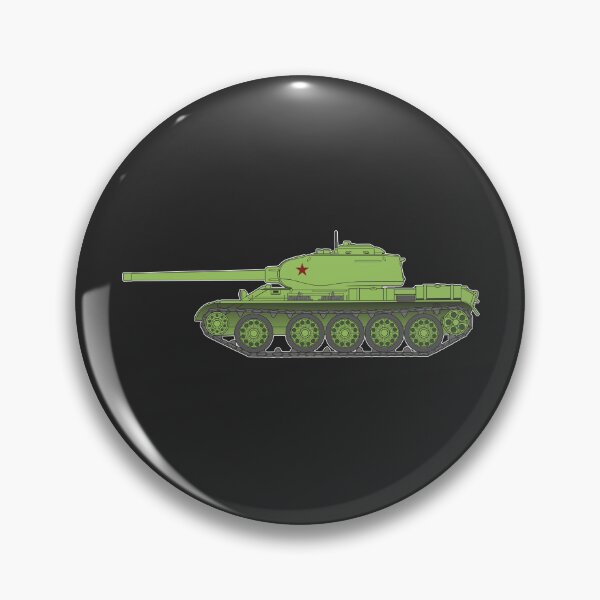 Item preview, T-44 Tank Side View Minimalist Art designed and sold by FAawRay.