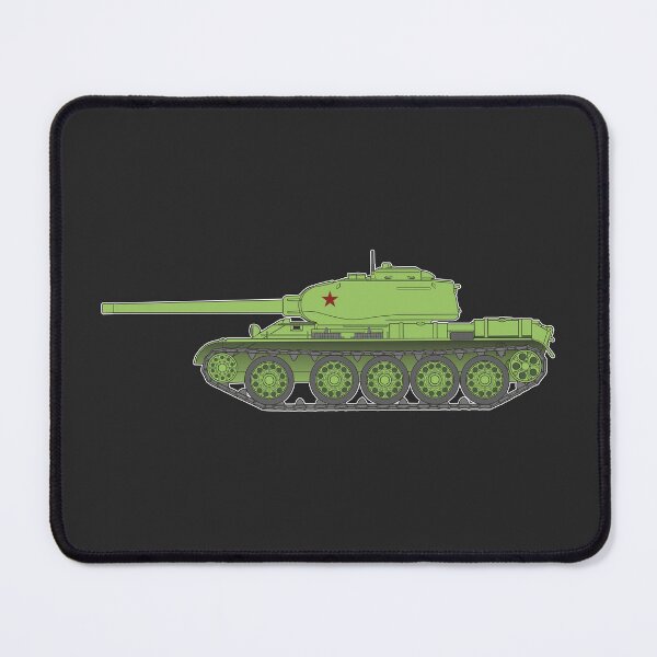 Item preview, T-44 Tank Side View Minimalist Art designed and sold by FAawRay.