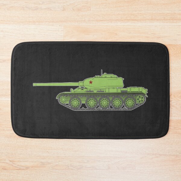 Item preview, T-44 Tank Side View Minimalist Art designed and sold by FAawRay.