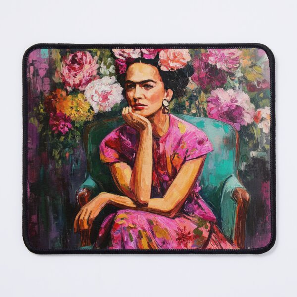 Item preview, Bold Mexican Muse with Roses and Flowers designed and sold by UtArt.