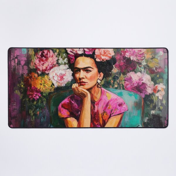 Item preview, Bold Mexican Muse with Roses and Flowers designed and sold by UtArt.
