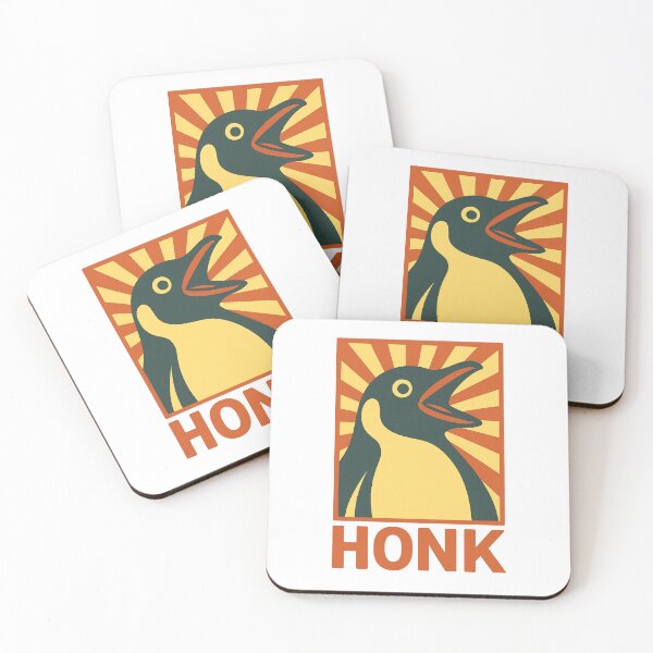 Item preview, Honk Penguin – Funny Loud Bird Meme Penguins  designed and sold by The Junto Shop.