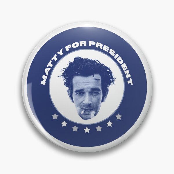 Artikel-Vorschau von Matty Healy for President im Jahr 1975, designt und verkauft von mfc-designs.