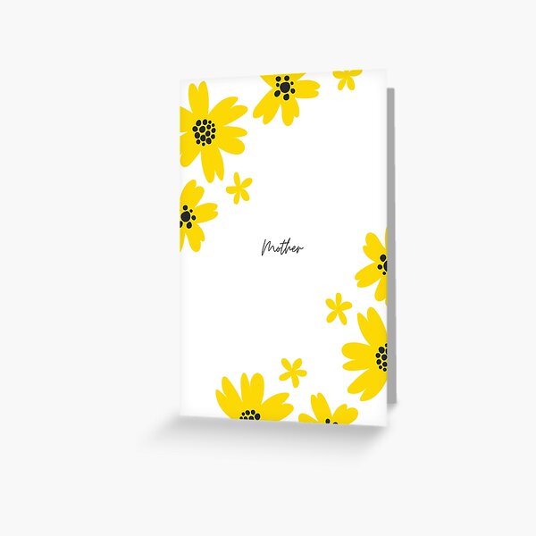 Item preview, Happy Mother Day | Floral Sunflower designed and sold by Sketchbook Studio by Aqsaa.