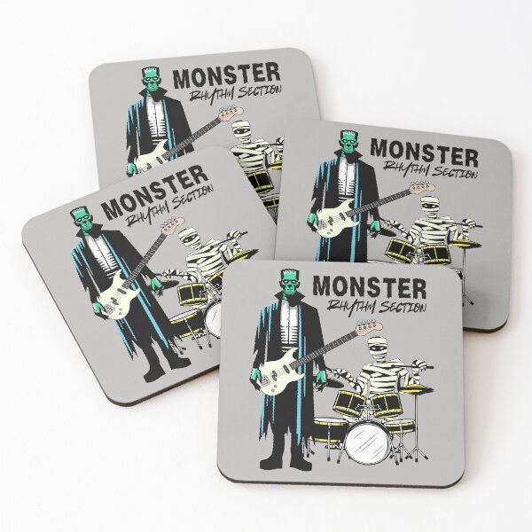 Item preview, Monster Rhythm Section designed and sold by AMERICANCHEEZ.
