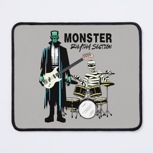 Item preview, Monster Rhythm Section designed and sold by AMERICANCHEEZ.