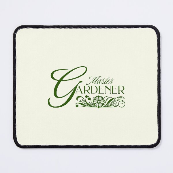 Item preview, Master gardener. Elegant floral typography green design designed and sold by Pearl67.