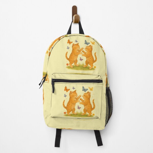 Item preview, Playful Kitten Fight – Two Boxing Cats Illustration designed and sold by branaghbel.