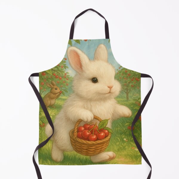Item preview, Cherry Garden Bunnies designed and sold by cottoncode.