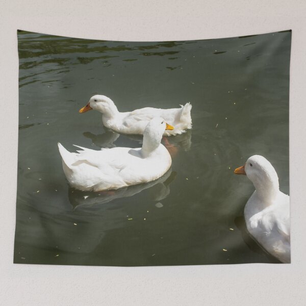 Item preview, group of geese on a lake 3 designed and sold by felipequeiroz.