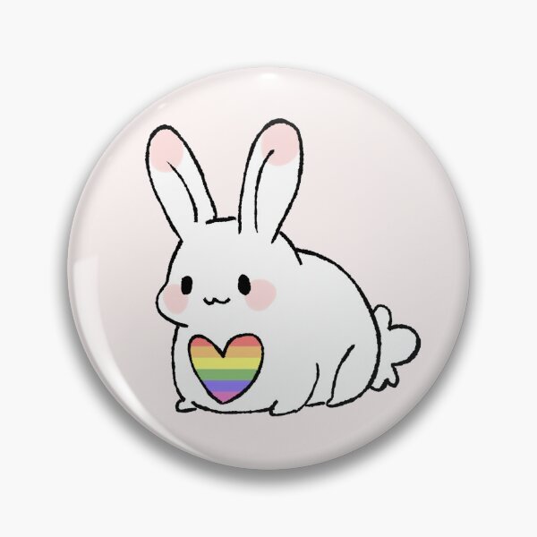 Item preview, Cute Pride Bunny Pastel LGBTQ+ designed and sold by Mimi_Designs.