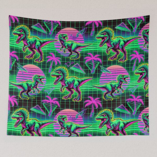 Item preview, dino themed designed and sold by TEEJAMBOREE.
