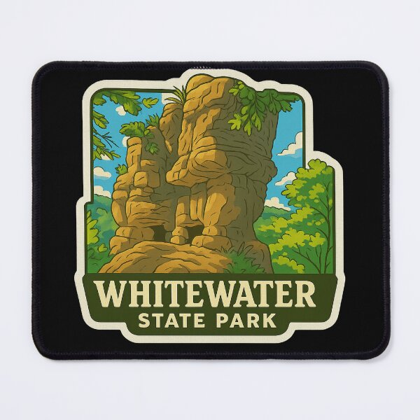 Item preview, Whitewater State Park - Chimney Rock designed and sold by gorff.