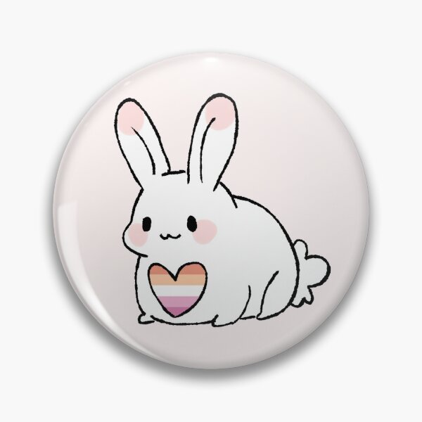Item preview, Cute Pride Bunny Pastel Lesbian designed and sold by Mimi_Designs.
